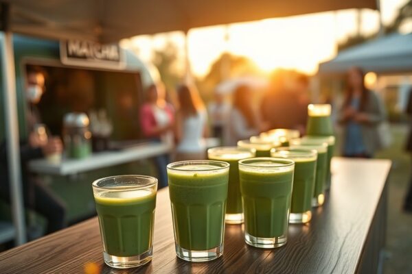 Organiseer een fantastisch evenement met een trendy matcha bar